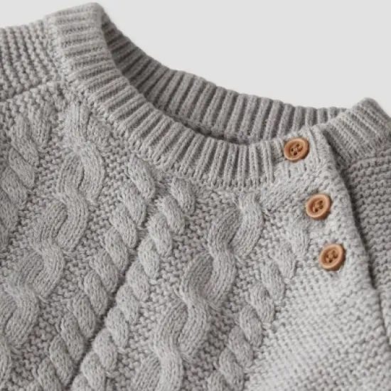 Little Planet by Carter&rsquo;s 2pc Baby Sweater Set - Gray image {1}