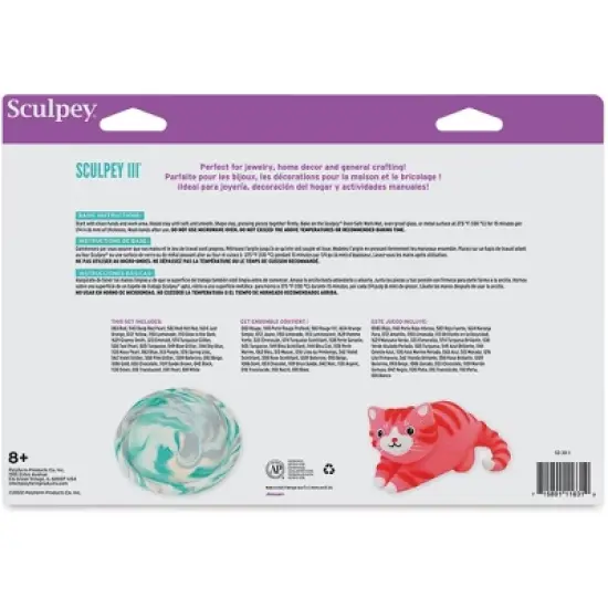 XSculpey III: Sampler Pack - (30) 1oz Packs image {1}