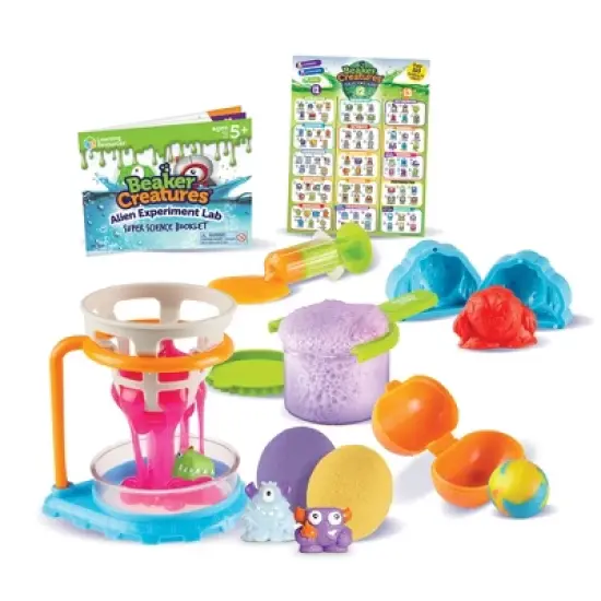 Learning Resources Beaker Creatures&reg; Alien Experiment Lab - Ages 5+ STEM Activities for Kids, Experiments for Kids image {1}