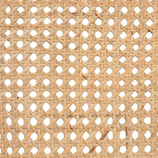 Queen Linette Natural Rattan Headboard Brown - bali & pari image {6}