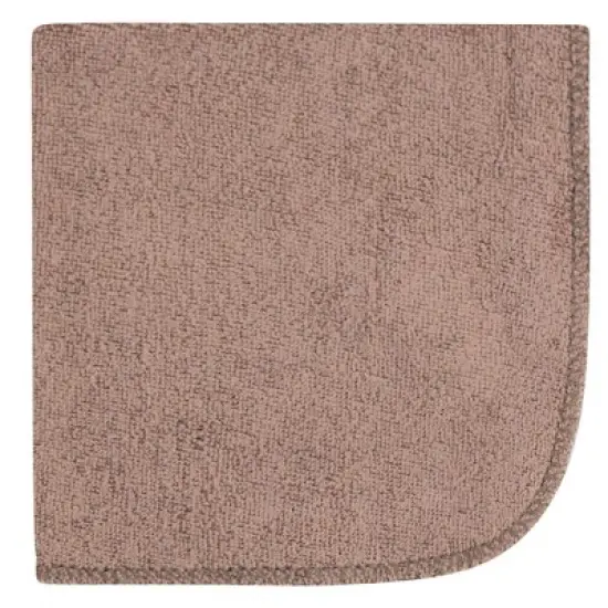 Hudson Baby Infant Boy Rayon from Bamboo Washcloth Bundle, Moose, One Size image {4}