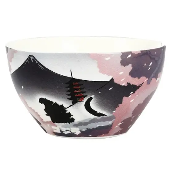 Godzilla 20 oz Ramen Bowl with Chopsticks image {2}