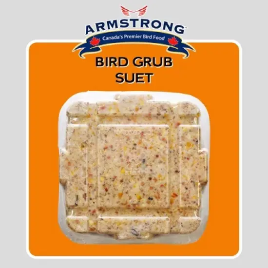 Armstrong Wild Bird Food Bird Grub Suet Cake, 10.6oz (Pack of 12) image {2}