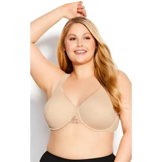 Women's Plus Size Smooth Caress Bra - beige | AVENUE image {27}