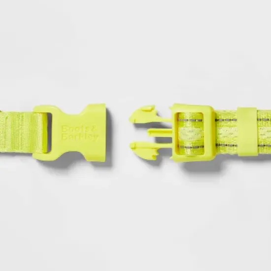 LED Rechargeable Dog Collar - Vibrant Lime Green - Boots & Barkley&trade; image {1}