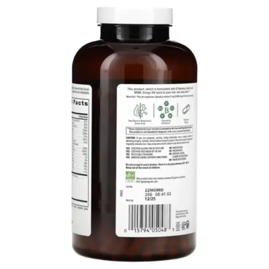 Country Life Maxi-Hair Plus, 360 Vegetarian Capsules image {2}