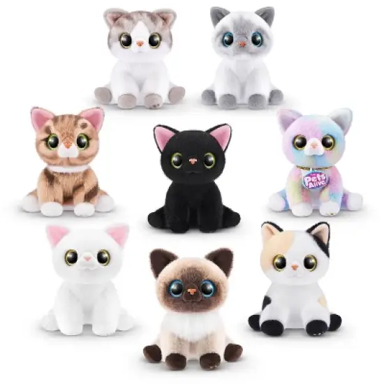 Pets Alive Smitten Kitten Interactive Plush by ZURU image {1}