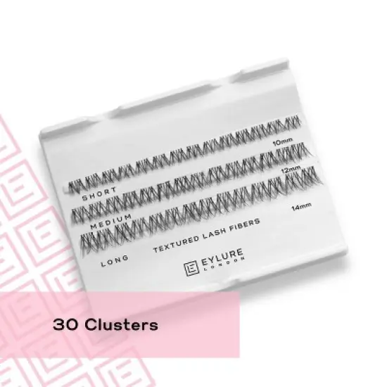 Eylure Wispy Light Clusters False Eyelashes - 30ct image {1}