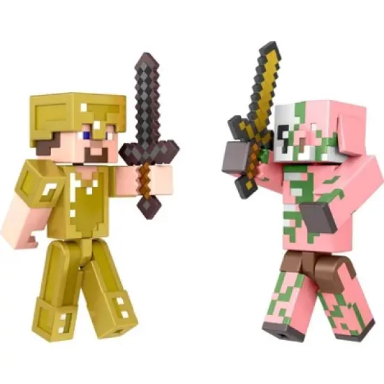 Minecraft Nether Portal Showdown Action Figures image {3}