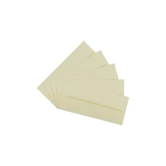JAM Paper #10 Business Strathmore Envelopes 4.125 x 9.5 Ivory Wove 191165I image {2}