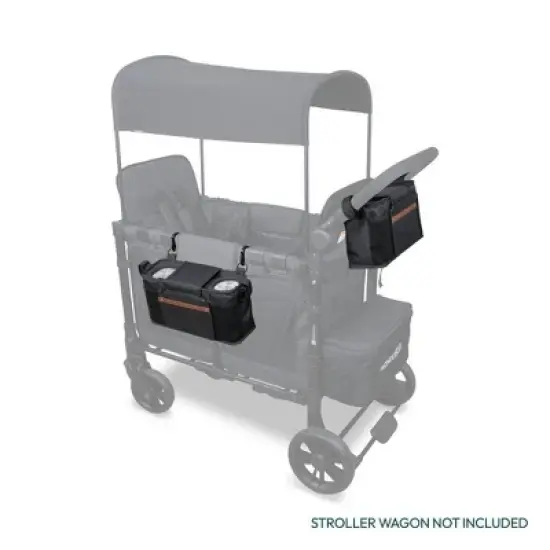 WONDERFOLD Parent Console with Insulated Stroller Cup Holders - Small image {6}