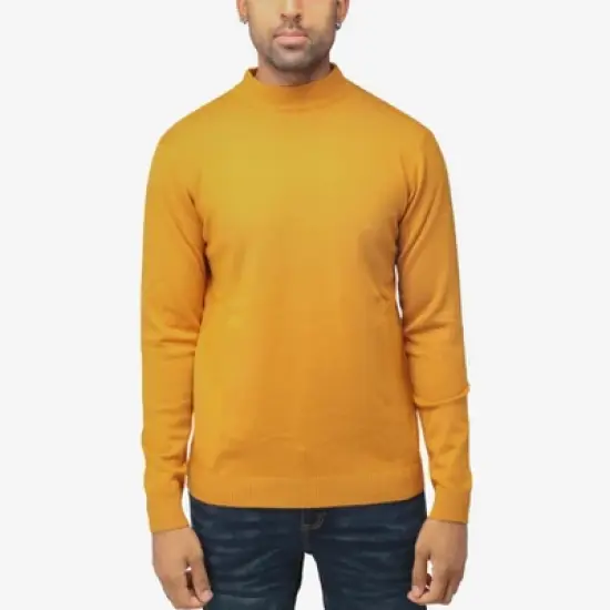 X RAY Men's Soft Slim Fit Turtleneck, Mock Neck Pullover Sweaters for Men(Big & Tall Available) image {7}