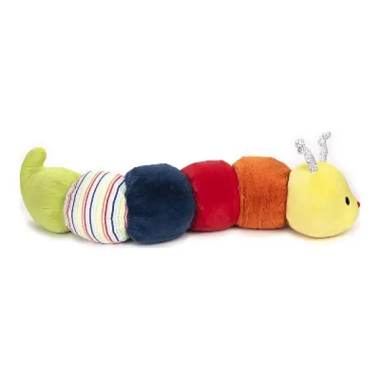 GUND Large 40 Inch Tinkle Crinkle Jumbo Caterpillar Sensory Stimulating Stuffed Animal Plush Toy for Children with Soft Material, Multicolor image {2}