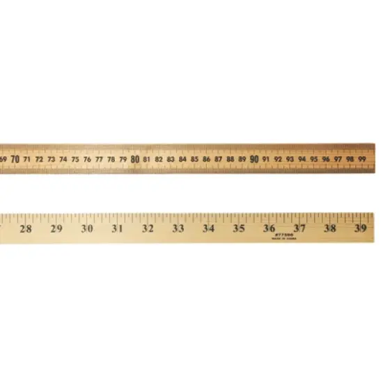 Charles Leonard Meter Stick with Storage Hole, Pack of 6 image {1}