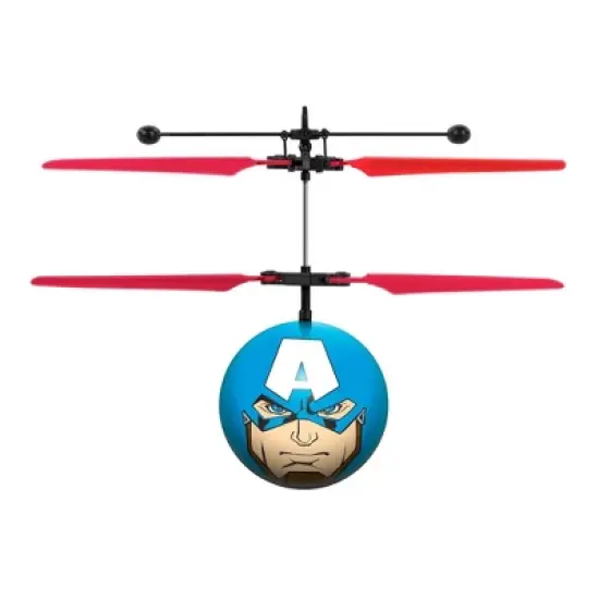 World Tech Toys Marvel Avengers Captain America IR UFO Ball Helicopter image {1}