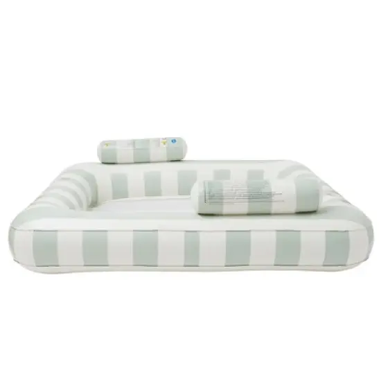 Sunnylife: Luxe Twin Hammock Float - The Vacay Soft Olive-2-Person Pool Lounger image {3}