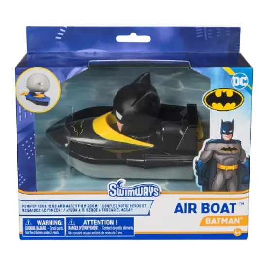 Swimways DC Batman Air Boat: Pool Splash Toy for Ages 4+ image {7}