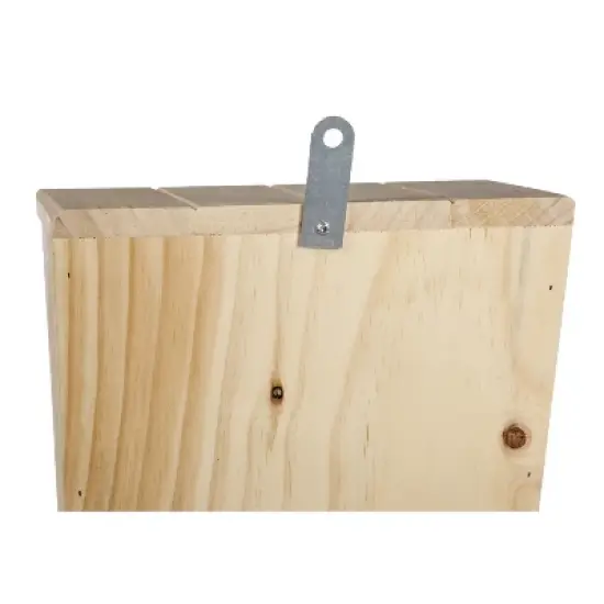 Evergreen Natural Wooden Bat House image {4}