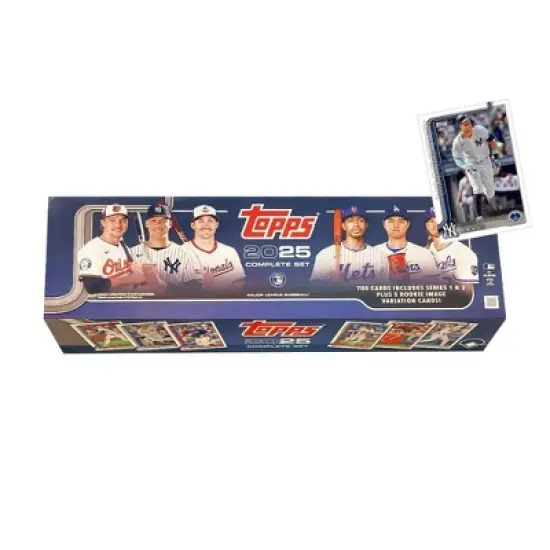 2025 Topps MLB Baseball Trading Card Complete Set image {1}