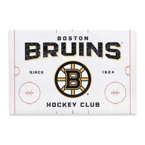 NHL Boston Bruins Rink Canvas image {5}
