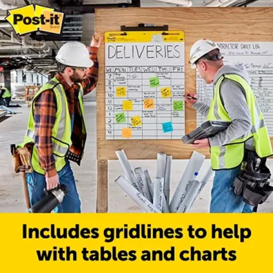 Post-It Self-Stick Easel Pad, 25 x 30 Inches, Grid Ruled, 30 Sheets, Pack of 4 image {2}