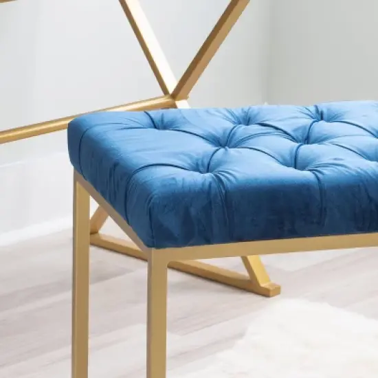 Beverly Bench Navy - Powell Company image {5}
