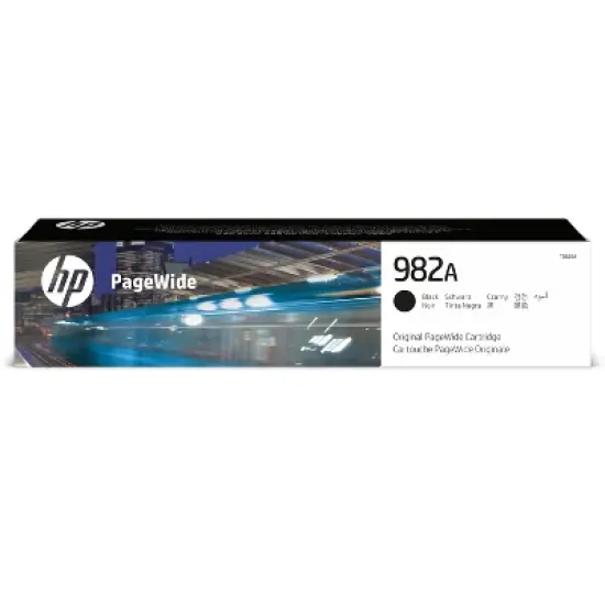HP 982A Black Original PageWide Cartridge, ~10,000 pages, T0B26A image {8}