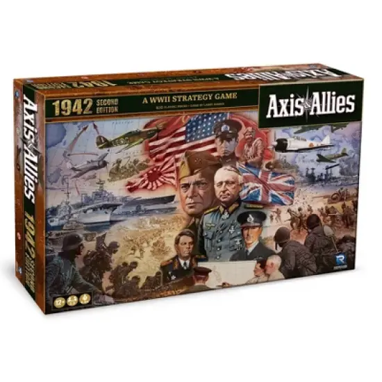 Axis & Allies: 1942 Second Edition - WWII War Miniatures Strategy Board Game image {6}
