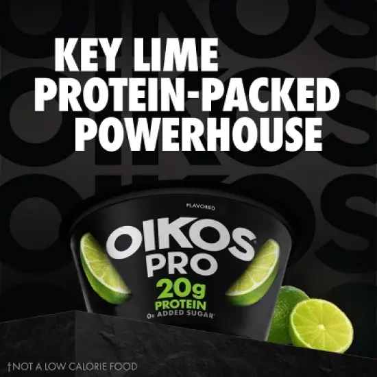 OIKOS Pro Keylime Yogurt - 20 g protein 5.3oz image {2}