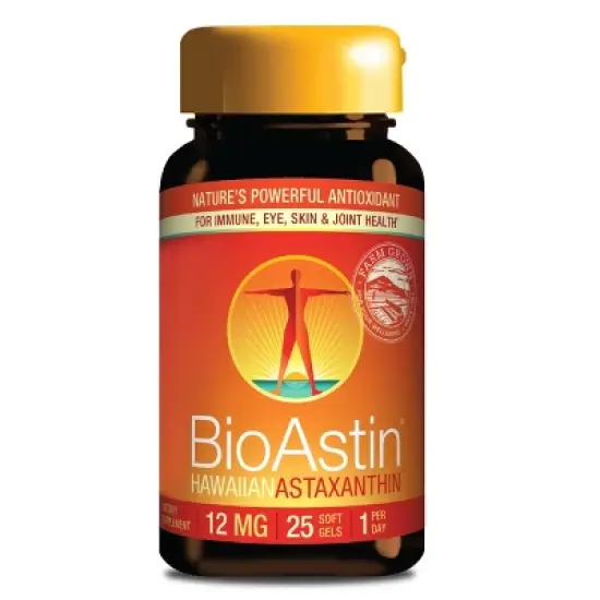 BioAstin Hawaiian Astaxanthin - Support Immune & Joint Health - Non-GMO & Farm-Direct - 12 mg image {7}