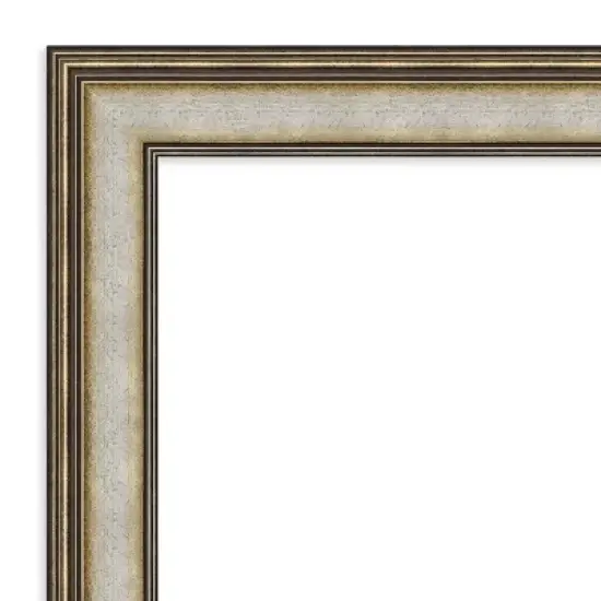 Amanti Art Mezzanine Antique Silver Framed Dry Erase Magnetic Board image {3}
