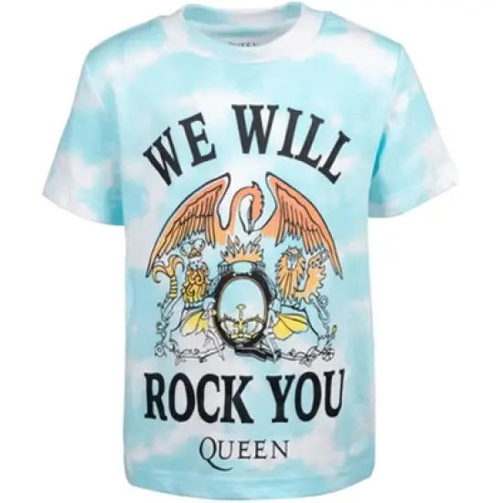 Queen 3 Pack Raglan Graphic T-Shirts Blue/White/Black image {3}