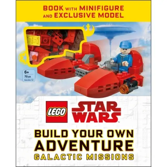Lego Star Wars Build Your Own Adventure Galactic Missions - (Lego Build Your Own Adventure) by  DK (Mixed Media Product) image {1}