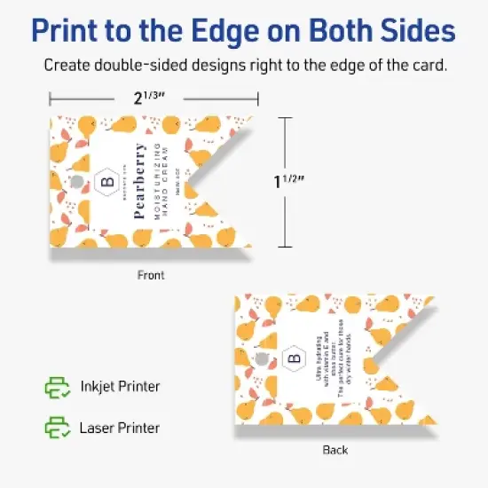 Avery Banner Flag Tags, 1-1/2" x 2-1/3", Matte White, 150 Total image {5}