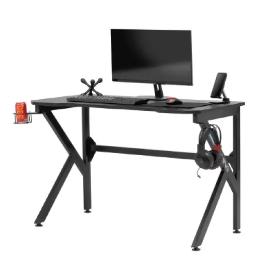 Saga PC Gaming Desk Black - studio designs image {9}