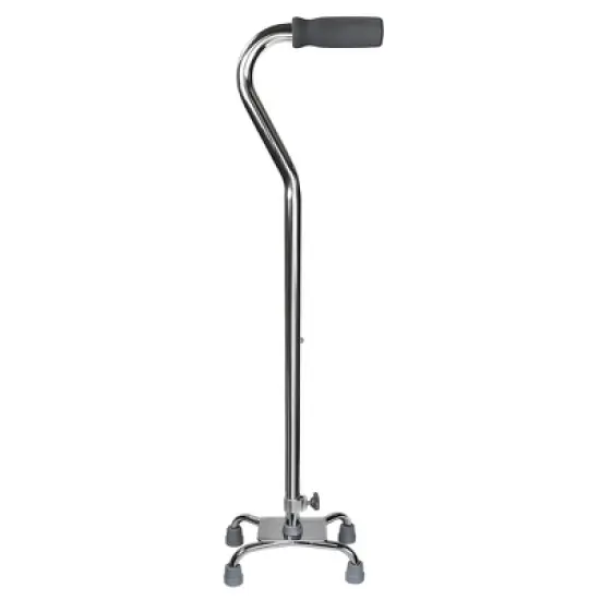 McKesson Quad Walking Cane, Adjustable Height image {5}