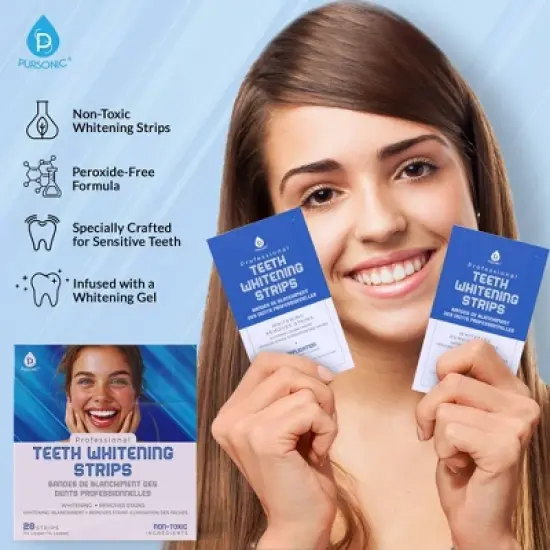 Pursonic Teeth Whitening Strips - 28ct image {3}