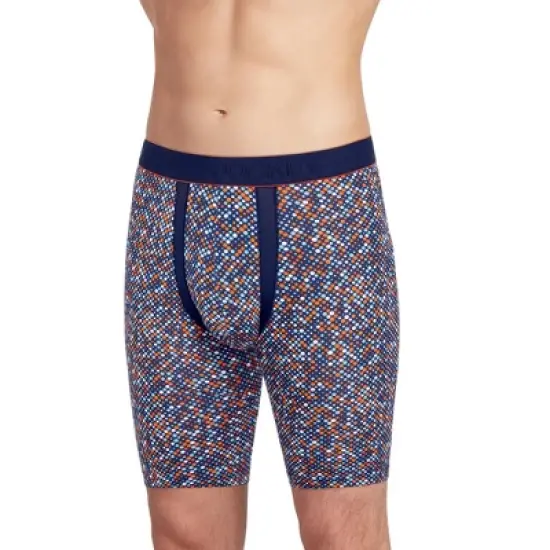 Jockey Men's Chafe Proof Pouch Cotton Stretch 8.5" Long Leg Box image {8}