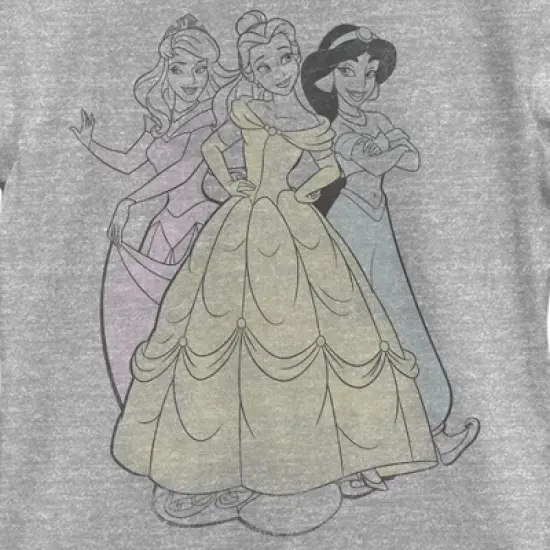 Girl's Disney Princess Coloring Book T-Shirt image {1}