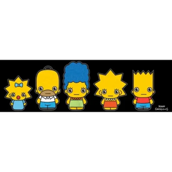 Men's The Simpsons Chibi Family Sweatshirt image {1}