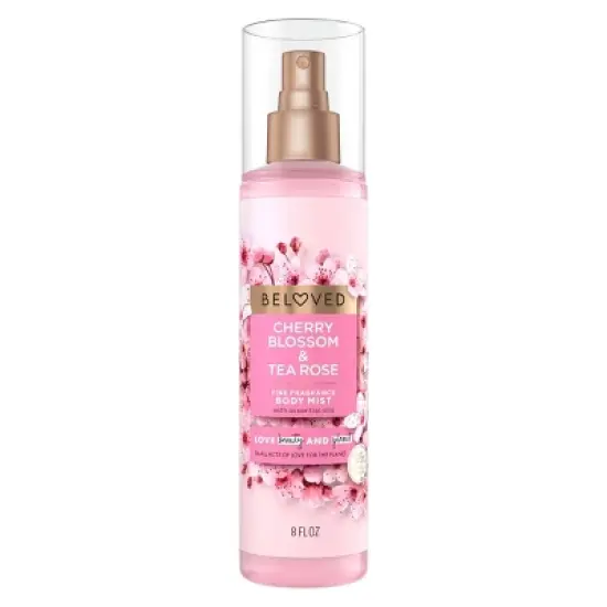 Beloved Women's Body Mist - Cherry Blossom & Tea Rose - 8oz image {7}