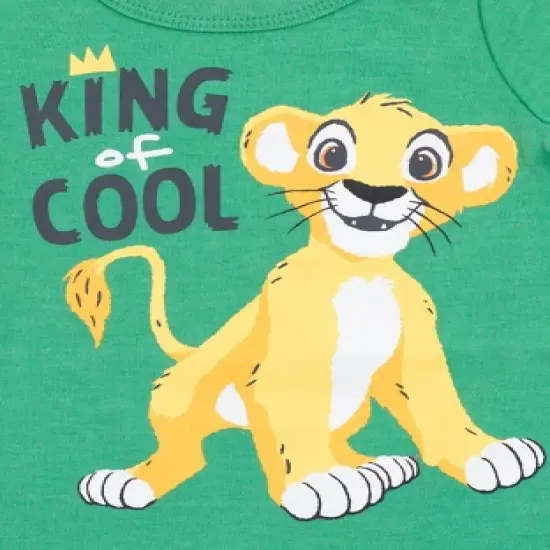 Disney Lion King,Mickey Mouse,Winnie the Pooh Simba Baby Romper and Sunhat Newborn to Infant  image {3}