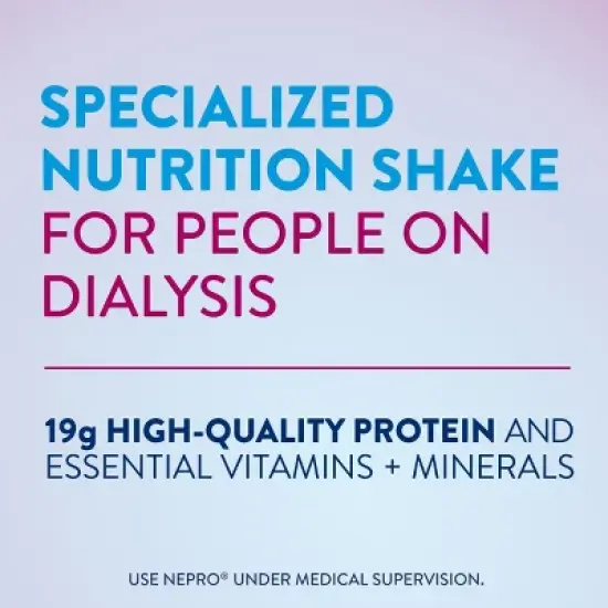 Nepro Nutrition Shake for People on Dialysis, Mixed Berry, 8 fl oz, Pack of 24 image {3}