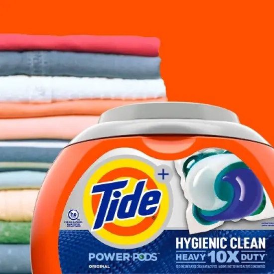 Tide Hygienic Clean Heavy Duty Power Pods Laundry Detergent Pacs - Original image {6}