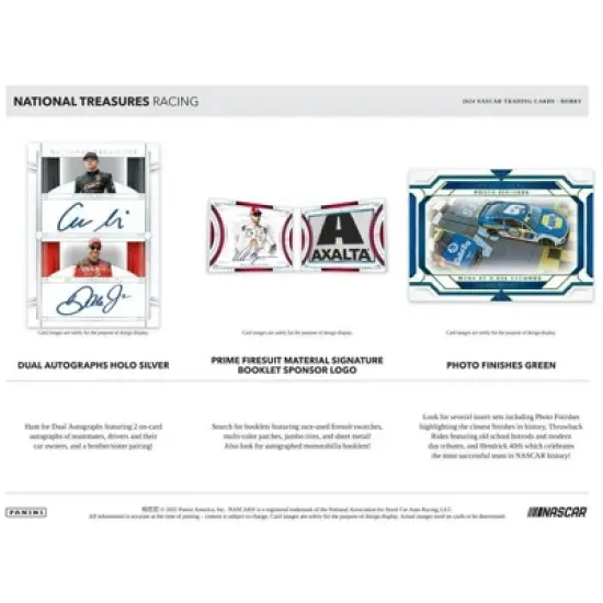 2024 Panini National Treasures Nascar Racing Hobby Box image {3}