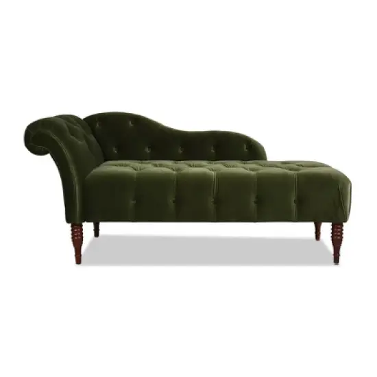 Jennifer Taylor Home Samuel Tufted Roll Arm Chaise Lounge image {12}