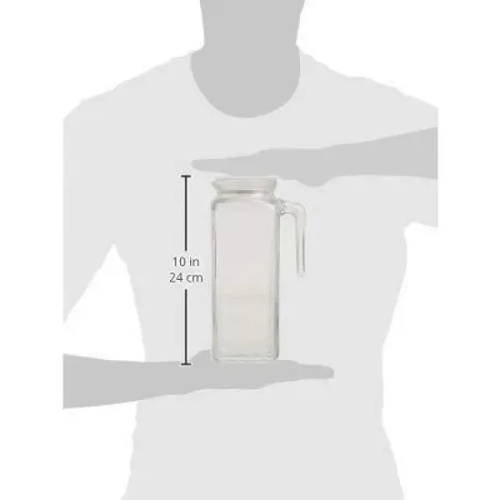 Bormioli Rocco Frigoverre 33.75 Ounce Glass Jug/Pitcher w/ Airtight Lid image {5}