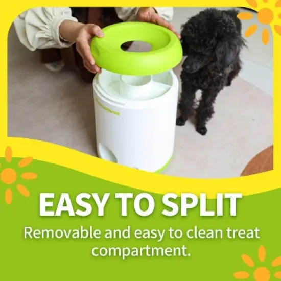 Allforpaws Interactive Dog Toy Fetch-N-Treat Dog Toy for Traning/Enrichment image {4}