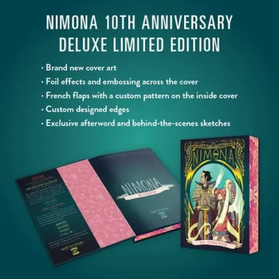 Nimona 10th Anniversary Edition - by ND Stevenson (Paperback) image {1}