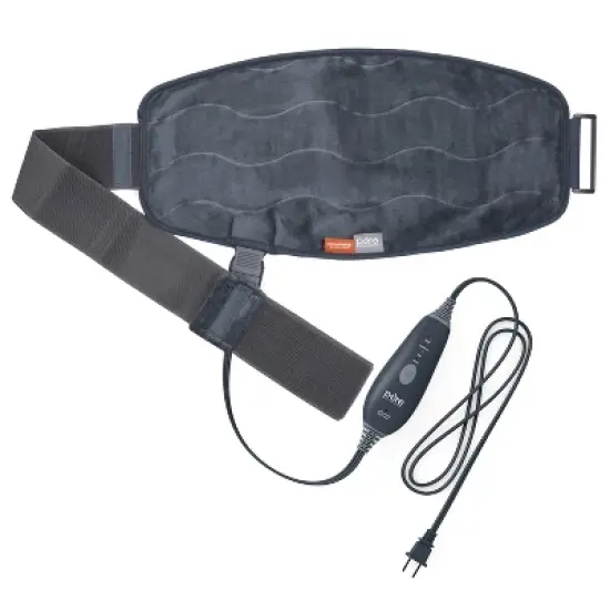 Pure Enrichment Pure Relief Pro Far Infrared Universal Heat Wrap - 19.7" x 9.5" - Iron Gray image {1}